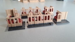 Inneneinrichtung für Märklin 4022 4033, Primex 4198: Abteilwagen Mehrfarbig