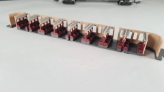 Inneneinrichtung für Märklin 4050: SNCF D-ZUG Personenwagen 1. Klasse Mehrfarbig