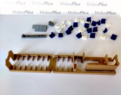 Inneneinrichtung für HAG Speisewagen EW I (10 Fenster)