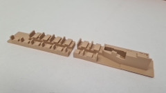 Inneneinrichtung für Märklin 348/2 4016 4035: SBB Leichtstahl Speisewagen