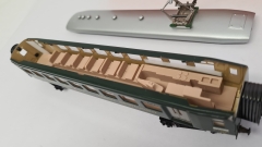 Inneneinrichtung für Märklin 348/2 4016 4035: SBB Leichtstahl Speisewagen