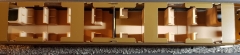 Inneneinrichtung für Märklin 4036 4037, Primex 4192 4193: DB / FS / CIWL Grossraumwagen
