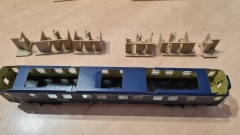 Inneneinrichtung für Märklin 4029: CIWL Internat. Schlafwagen