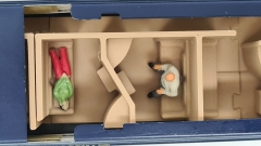 Inneneinrichtung für Märklin 4029: CIWL Internat. Schlafwagen