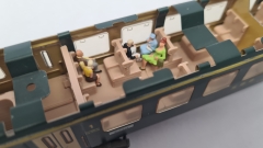 Inneneinrichtung für Märklin 4066: SBB Schnellzugwagen 1. Klasse