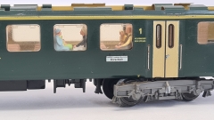 Inneneinrichtung für Märklin 4066: SBB Schnellzugwagen 1. Klasse