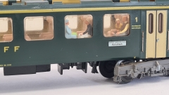 Inneneinrichtung für Märklin 4066: SBB Schnellzugwagen 1. Klasse