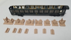 Inneneinrichtung für Märklin 4069: SNCB D-ZUG Liegewagen