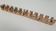 Inneneinrichtung für Märklin 4075: SNCF 1. Kl. Abteilwagen Le Capitole