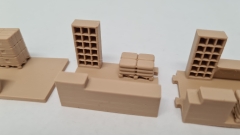 Inneneinrichtung für Märklin 4048: NS Postwagen