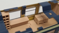 Inneneinrichtung für Märklin 4048: NS Postwagen