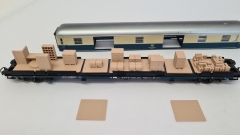 Inneneinrichtung für Märklin 4093: DB D-Zug Gepäckwagen