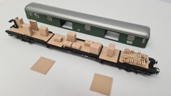 Inneneinrichtung für Märklin 4093 4293: DB D-Zug Gepäckwagen mit KK
