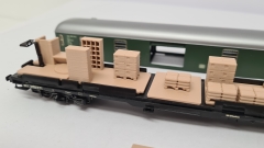 Inneneinrichtung für Märklin 4093 4293: DB D-Zug Gepäckwagen mit KK