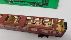 Inneneinrichtung für Märklin 4030: SJ Personenwagen 1./2. Klasse