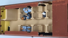 Inneneinrichtung für Märklin 4030: SJ Personenwagen 1./2. Klasse