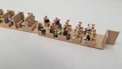 Inneneinrichtung für Märklin 4030: SJ Personenwagen 1./2. Klasse