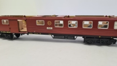 Inneneinrichtung für Märklin 4031: SJ Abteil- und Gepäckwagen