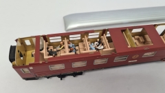 Inneneinrichtung für Märklin 4031: SJ Abteil- und Gepäckwagen