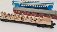 Inneneinrichtung für Märklin 4072: SJ Personenwagen 2. Klasse