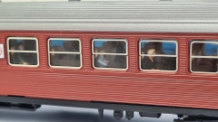 Inneneinrichtung für Märklin 4072: SJ Personenwagen 2. Klasse