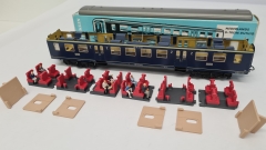 Inneneinrichtung (3-farbig) für Märklin 4049 4117: NS Personenwagen 2. Klasse