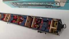 Inneneinrichtung (3-farbig) für Märklin 4049 4117: NS Personenwagen 2. Klasse