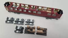 Inneneinrichtung (4-farbig) für Märklin 4068: SBB Speisewagen (WR) RIC