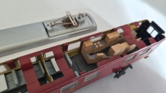 Inneneinrichtung (4-farbig) für Märklin 4068: SBB Speisewagen (WR) RIC