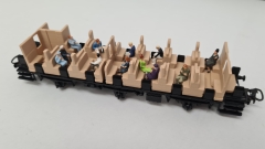 Inneneinrichtung für Märklin 4079: DB Umbauwagen 2. Klasse