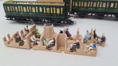Inneneinrichtung für Märklin 4004 4005 330/1 330/2: DR Abteilwagen