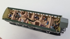 Inneneinrichtung für Märklin 4004 4005 330/1 330/2: DR Abteilwagen