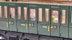 Inneneinrichtung für Märklin 4004 4005 330/1 330/2: DR Abteilwagen