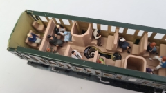 Inneneinrichtung für Märklin 4004 4005 330/1 330/2: DR Abteilwagen