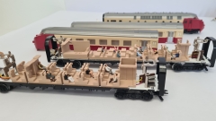 Inneneinrichtung für Märklin 3070 3071: RAM Tee (für LED-Leiste)
