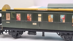 Inneneinrichtung für Märklin 4002 329/1: Donnerbüchse (mit Original Beleuchtung)