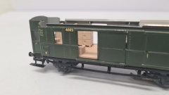 Inneneinrichtung für Märklin 4041: Gepäck-/Postwagen mit Schlusslicht
