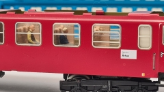 Inneneinrichtung für Märklin 4045: DSB Abteilwagen 2. Klasse (beige)