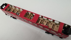Inneneinrichtung für Märklin 4045: DSB Abteilwagen 2. Klasse (beige)