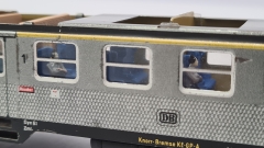 Inneneinrichtung (4-farbig) für Märklin 4043: DB Silberling 1./2. Klasse Nahverkehrswagen