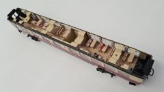 Inneneinrichtung für Märklin 4058: DB TEE Barwagen