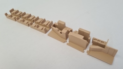 Inneneinrichtung für Märklin 4057: DB TEE Speisewagen