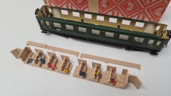 Inneneinrichtung für Märklin 346/1 346/6 4006 4014 4020: DB Abteilwagen Schürzenwagen D-ZUG