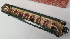 Inneneinrichtung für Märklin 346/1 346/6 4006 4014 4020: DB Abteilwagen Schürzenwagen D-ZUG