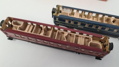 Inneneinrichtung für Märklin 346/3 4010 346/3J 4011: DSG / CIWL Schlafwagen Schürzenwagen D-ZUG