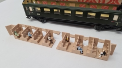 Inneneinrichtung für Märklin 346/1 BS 4007: DB Abteilwagen Schürzenwagen D-ZUG
