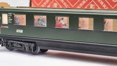 Inneneinrichtung für Märklin 346/1 BS 4007: DB Abteilwagen Schürzenwagen D-ZUG