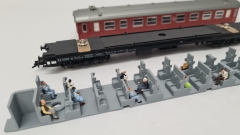 Inneneinrichtung für Fleischmann 5155 1534 : SJ Personenwagen 2. Klasse