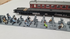 Inneneinrichtung für Fleischmann 5155 1534 : SJ Personenwagen 2. Klasse